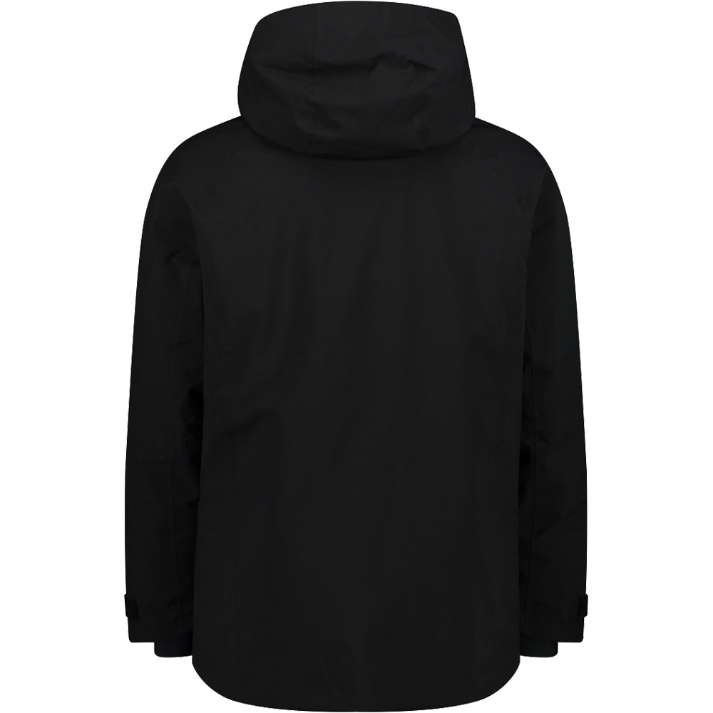Cmp chaqueta esquí hombre MAN JACKET FIX HOOD vista trasera