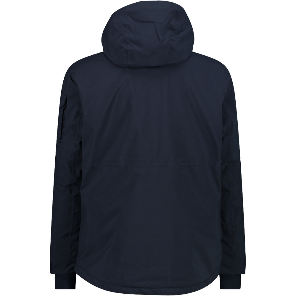 Cmp chaqueta esquí hombre MAN JACKET FIX HOOD vista trasera