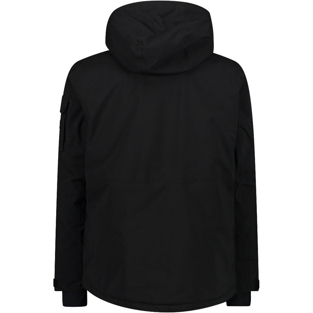 Cmp chaqueta esquí hombre MAN JACKET FIX HOOD vista trasera
