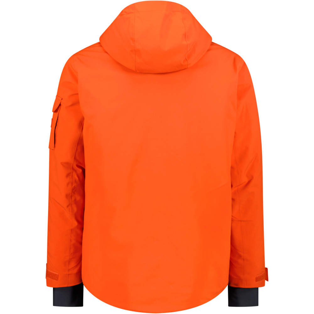 Cmp chaqueta esquí hombre MAN JACKET FIX HOOD vista trasera