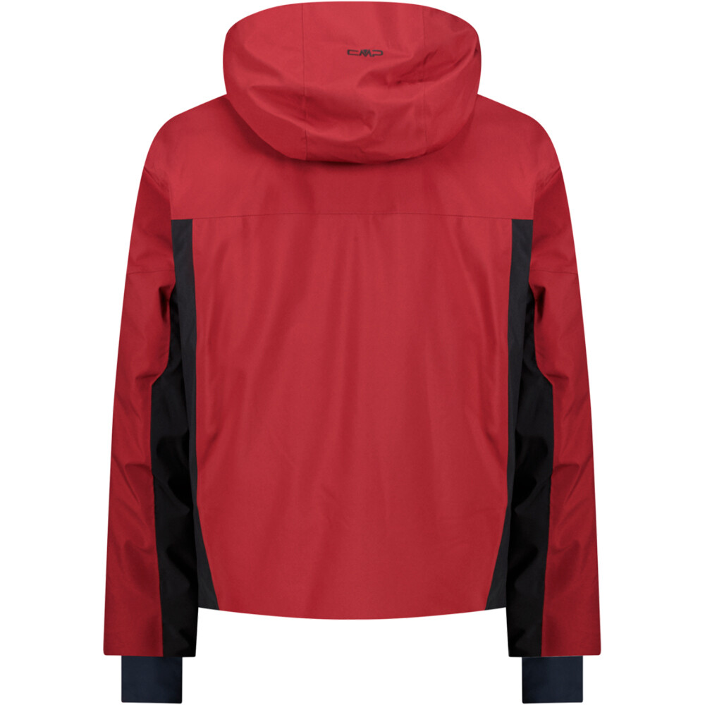 Cmp chaqueta esquí hombre MAN JACKET FIX HOOD vista trasera