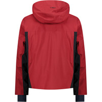 Cmp chaqueta esquí hombre MAN JACKET FIX HOOD vista trasera