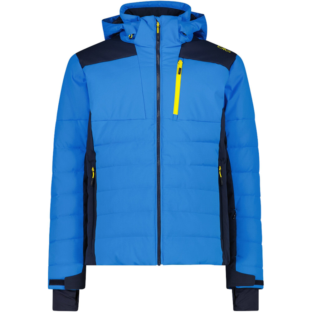 Cmp chaqueta esquí hombre MAN JACKET ZIP HOOD AZ vista frontal