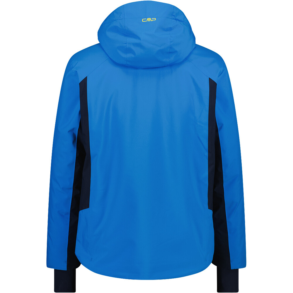 Cmp chaqueta esquí hombre MAN JACKET ZIP HOOD AZ vista trasera
