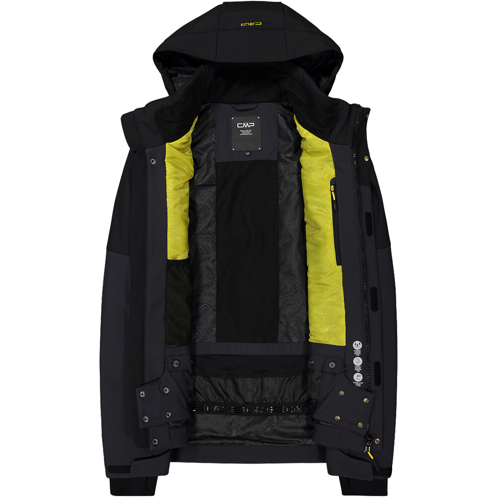 Cmp chaqueta esquí hombre MAN JACKET ZIP HOOD GR 03