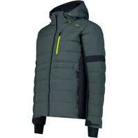 Cmp chaqueta esquí hombre MAN JACKET ZIP HOOD JUNGLE vista detalle