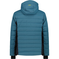 Cmp chaqueta esquí hombre MAN JACKET ZIP HOOD VE vista trasera