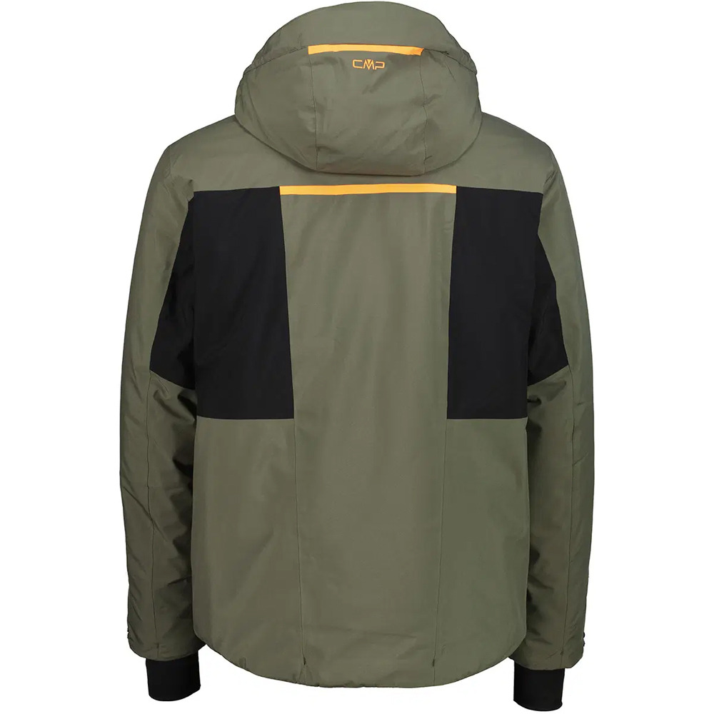 Cmp chaqueta esquí hombre MAN JACKET ZIP HOOD vista trasera