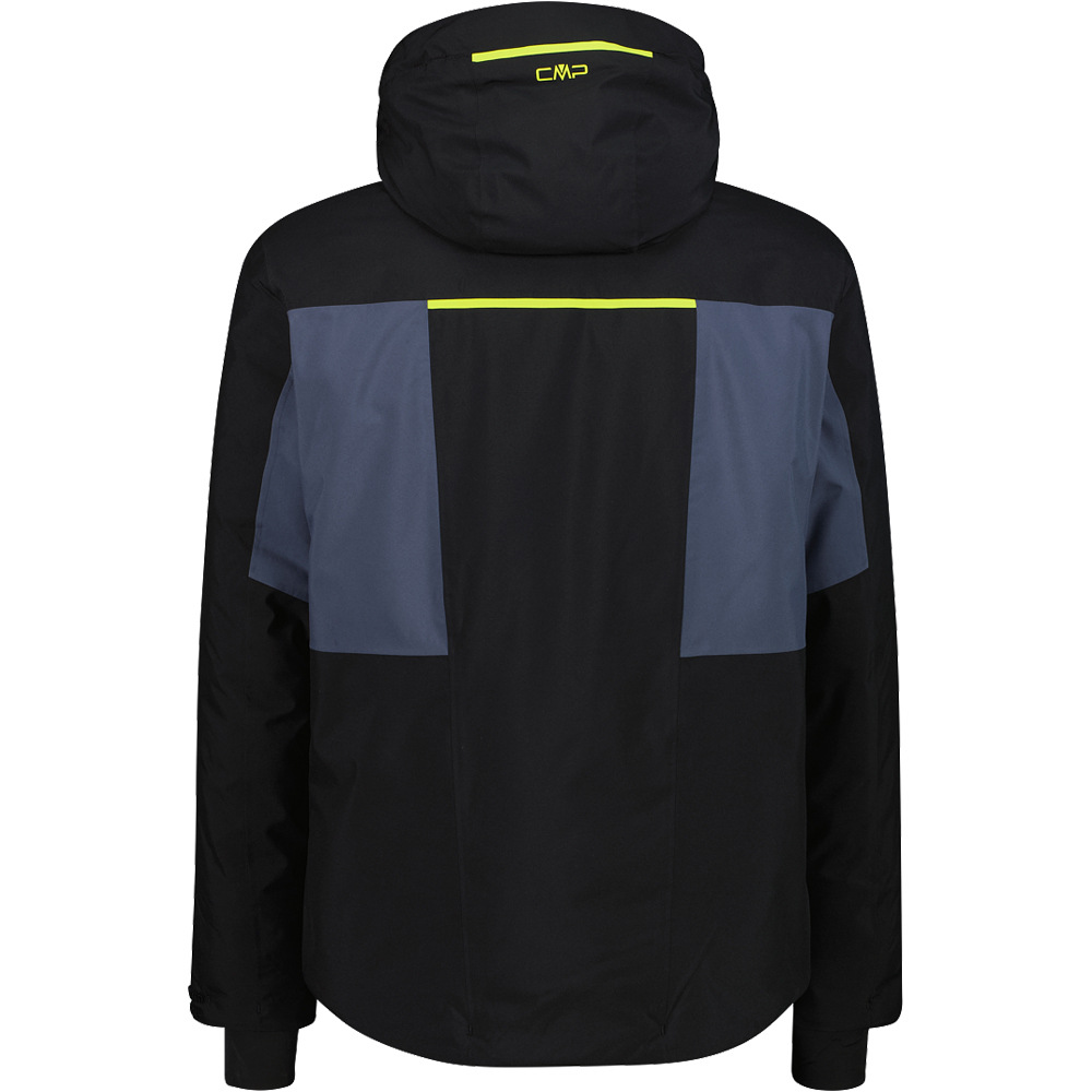Cmp chaqueta esquí hombre MAN JACKET ZIP HOOD vista trasera