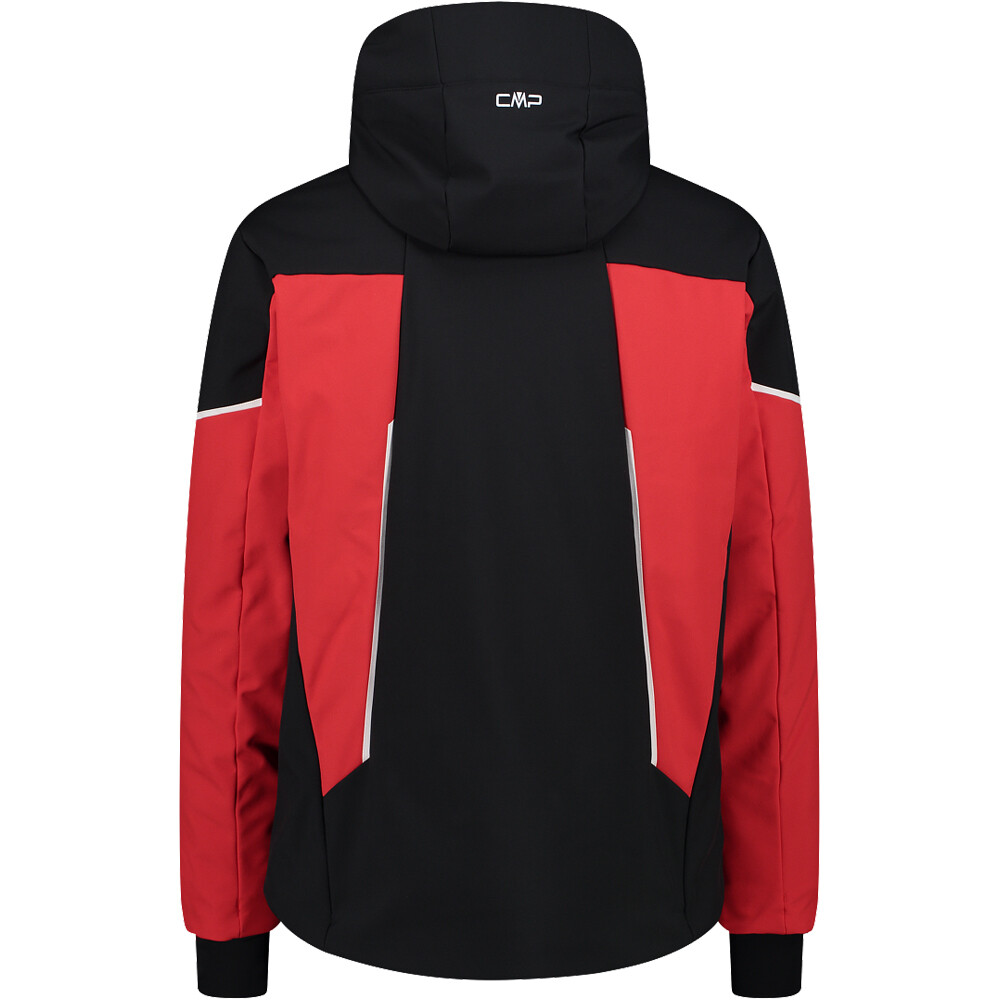 Cmp chaqueta esquí hombre MAN JACKET ZIP HOOD vista trasera