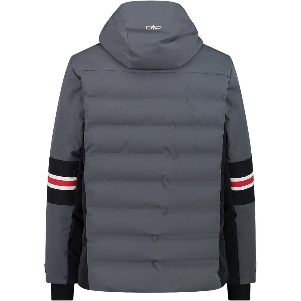 Cmp chaqueta esquí hombre MAN JACKET ZIP HOOD vista trasera