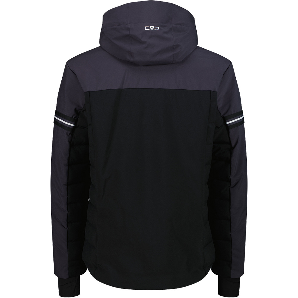 Cmp chaqueta esquí hombre MAN JACKET ZIP HOOD vista trasera