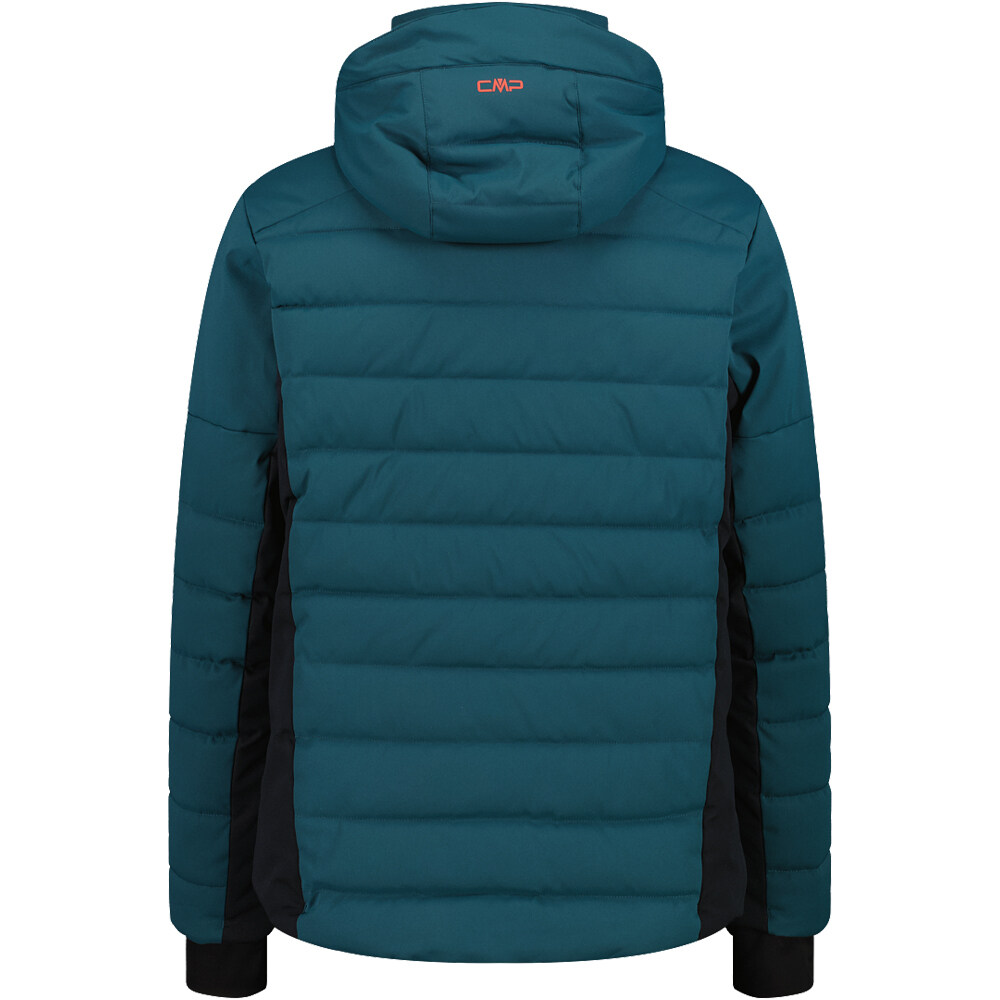 Cmp chaqueta esquí hombre MAN JACKET ZIP HOOD vista trasera
