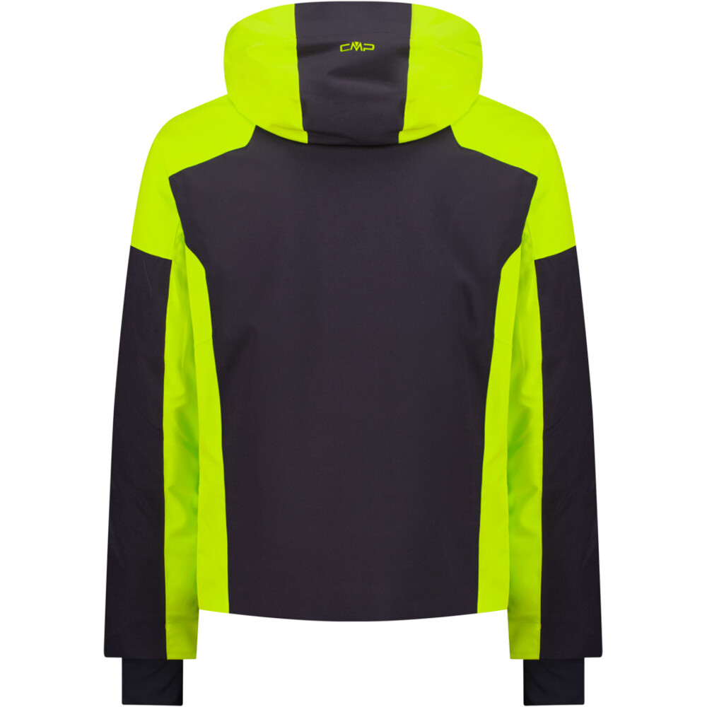Cmp chaqueta esquí hombre MAN JACKET ZIP HOOD vista trasera