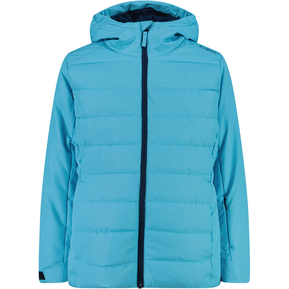 Cmp chaqueta esquí infantil KID G JACKET FIX HOOD AZ vista frontal