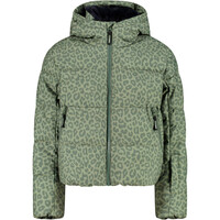 KID G JACKET FIX HOOD GREEN TEA-SALVIA