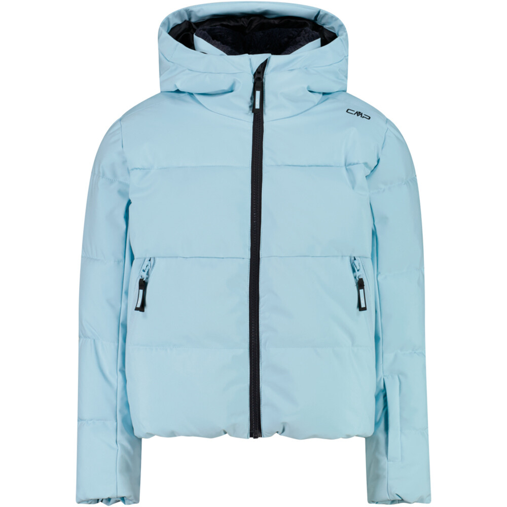 Cmp chaqueta esquí infantil KID G JACKET FIX HOOD SKY vista frontal