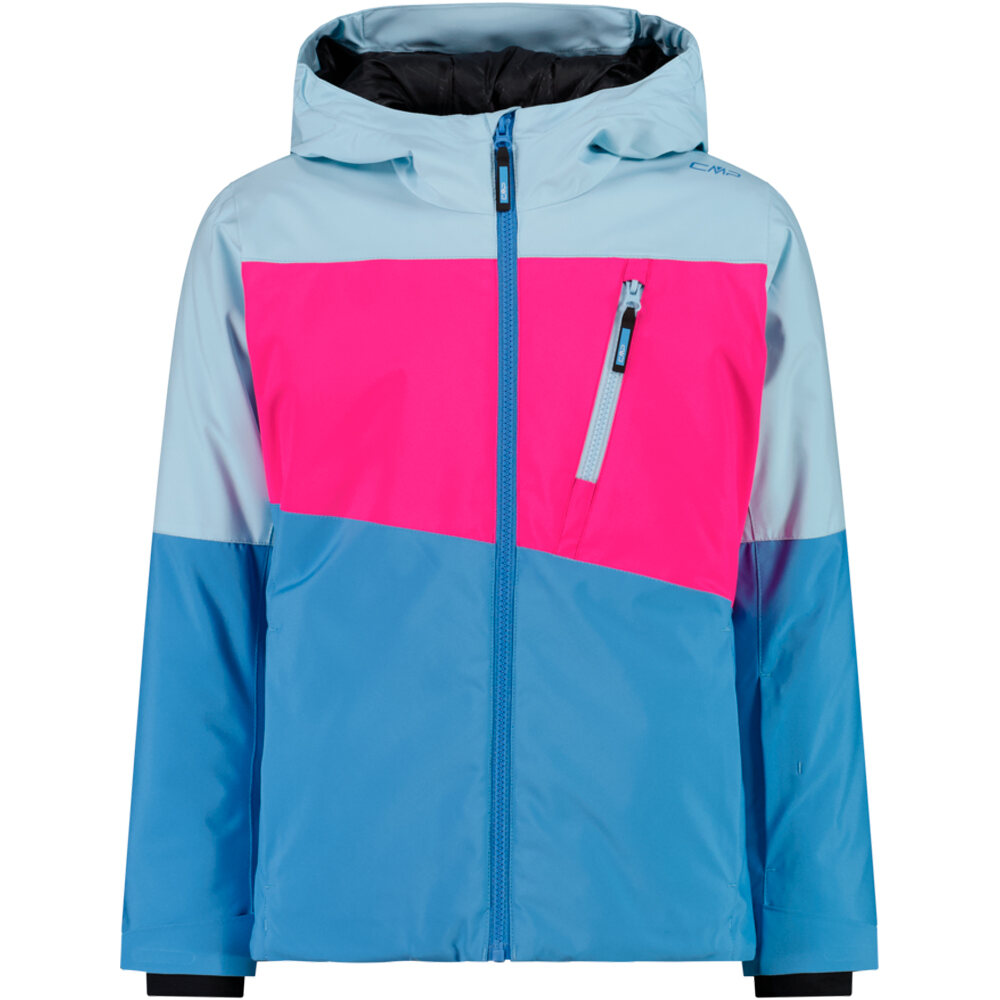 Cmp chaqueta esquí infantil KID G JACKET FIX HOOD SKY vista frontal