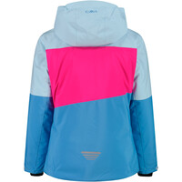 Cmp chaqueta esquí infantil KID G JACKET FIX HOOD SKY vista trasera