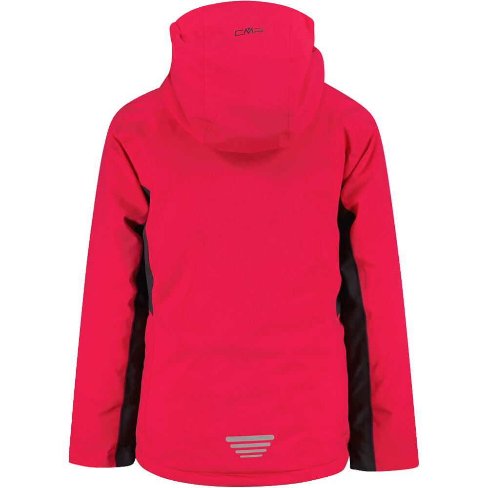 Cmp chaqueta esquí infantil KID G JACKET FIX HOOD vista trasera