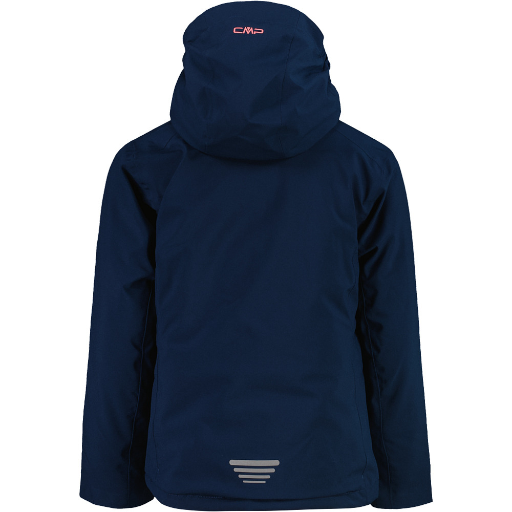 Cmp chaqueta esquí infantil KID G JACKET FIX HOOD vista trasera