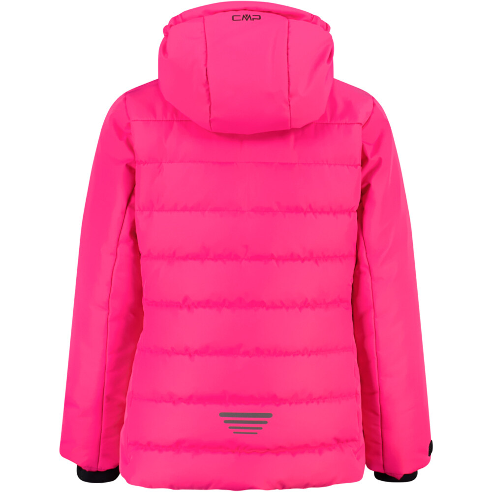 Cmp chaqueta esquí infantil KID G JACKET FIX HOOD vista trasera