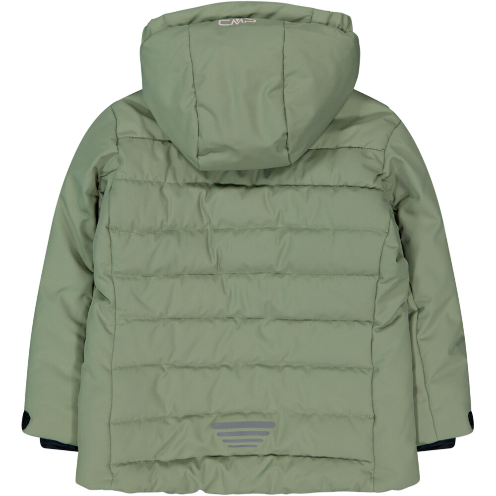 Cmp chaqueta esquí infantil KID G JACKET FIX HOOD vista trasera