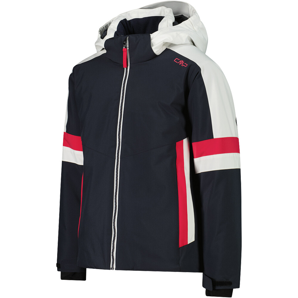 Cmp chaqueta esquí infantil KID G JACKET SNAPS HOOD GR vista detalle