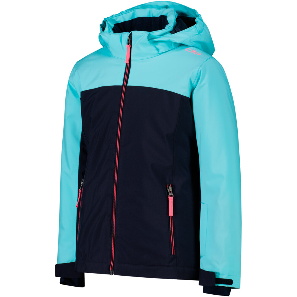 Cmp chaqueta esquí infantil KID G JACKET SNAPS HOOD vista detalle
