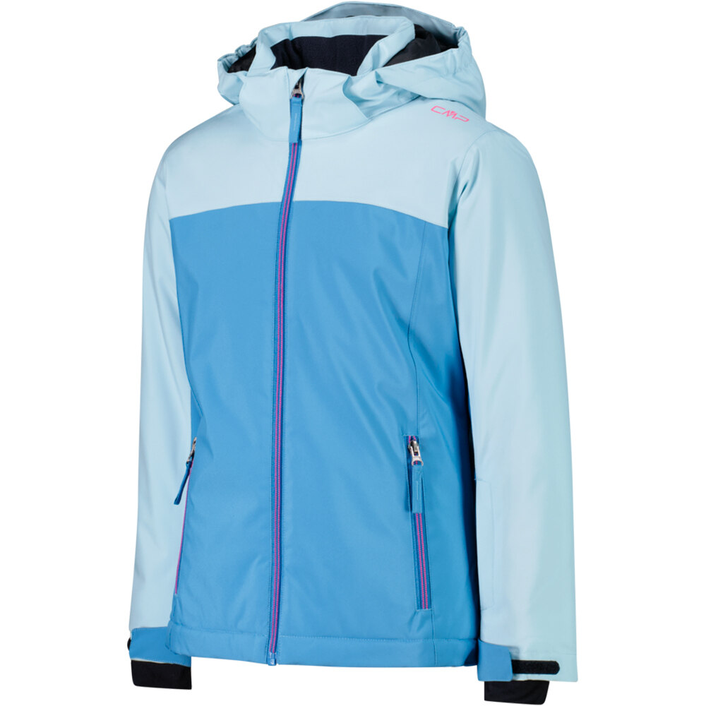 Cmp chaqueta esquí infantil KID G JACKET SNAPS HOOD vista detalle