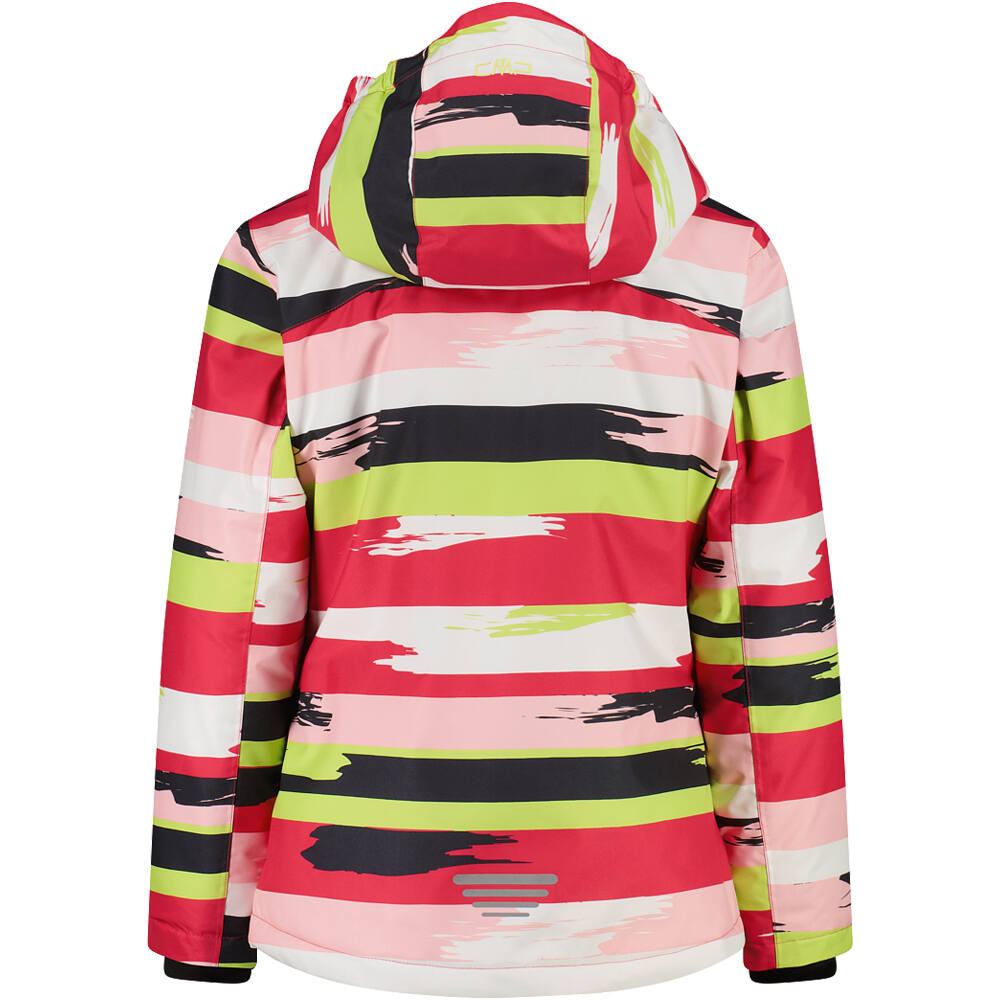 Cmp chaqueta esquí infantil KID G JACKET SNAPS HOOD vista trasera