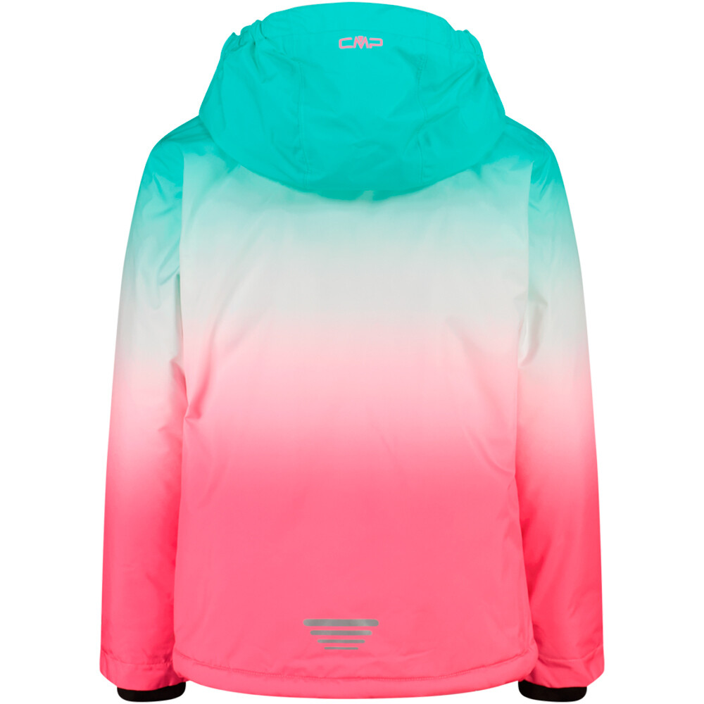 Cmp chaqueta esquí infantil KID G JACKET SNAPS HOOD vista trasera