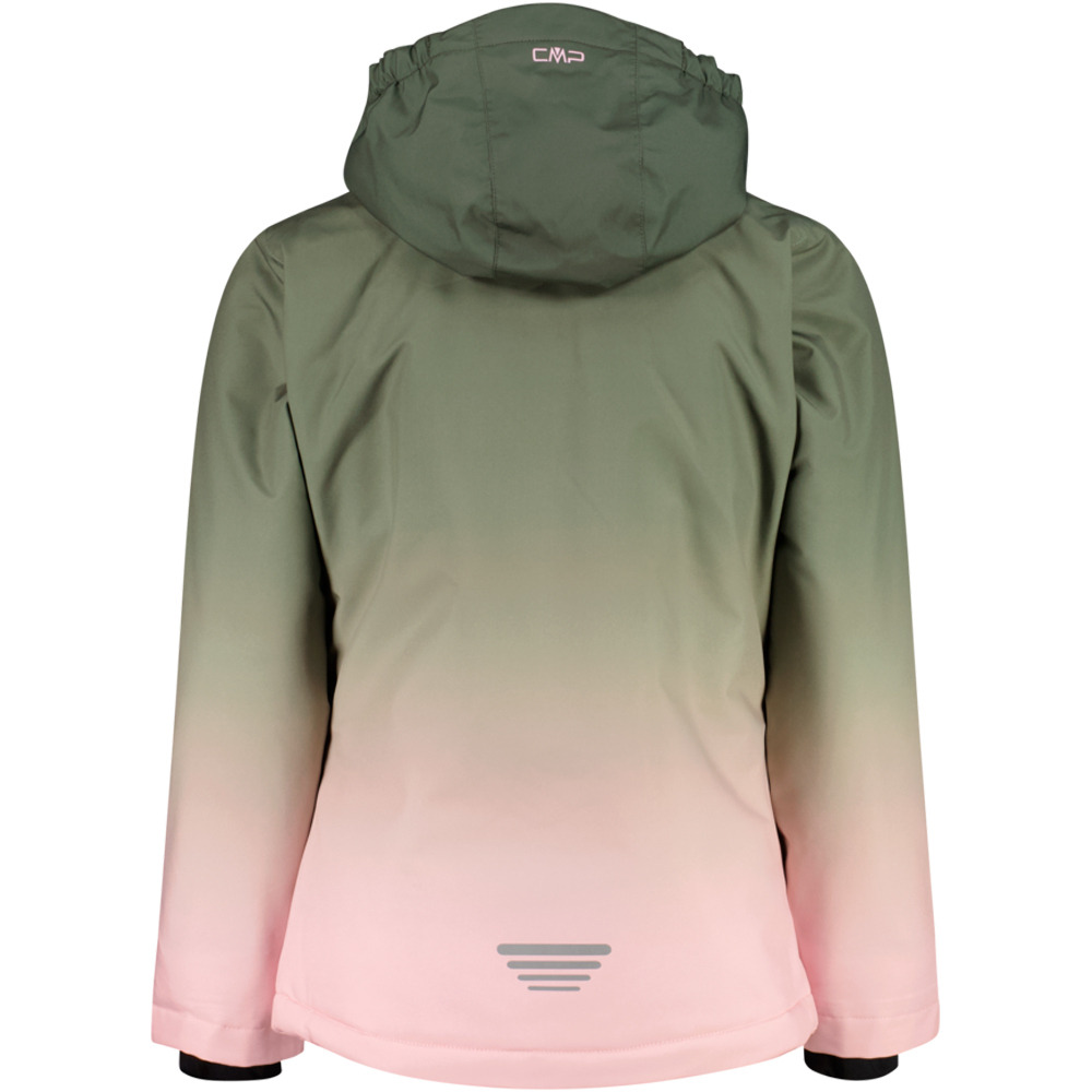 Cmp chaqueta esquí infantil KID G JACKET SNAPS HOOD vista trasera