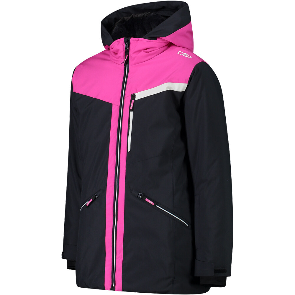 Cmp chaqueta esquí infantil KID G LONG JACKET FIX HOOD vista detalle