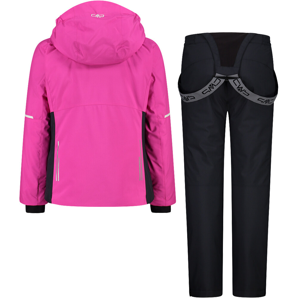 Cmp chaqueta esquí infantil KID G SET JACKET AND PANT vista trasera