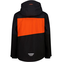 Cmp chaqueta esquí infantil KID JACKET FIX HOOD ANTRACITE vista trasera