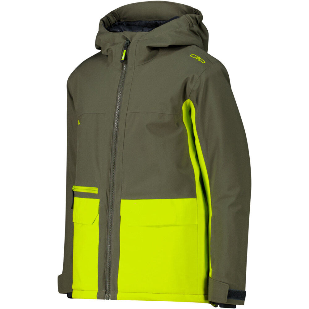 Cmp chaqueta esquí infantil KID JACKET FIX HOOD vista detalle