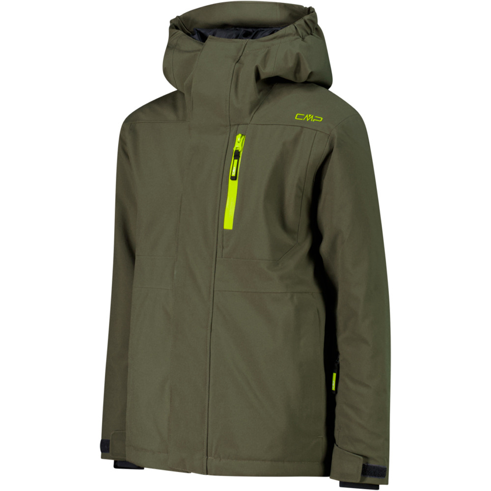 Cmp chaqueta esquí infantil KID JACKET FIX HOOD vista detalle