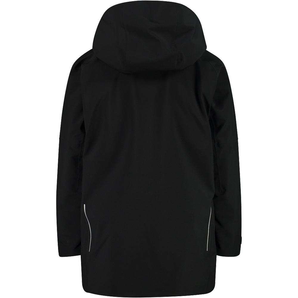 Cmp chaqueta esquí infantil KID JACKET FIX HOOD vista trasera