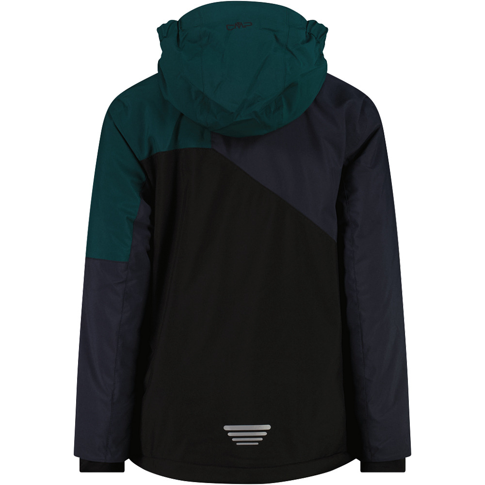 Cmp chaqueta esquí infantil KID JACKET FIX HOOD vista trasera