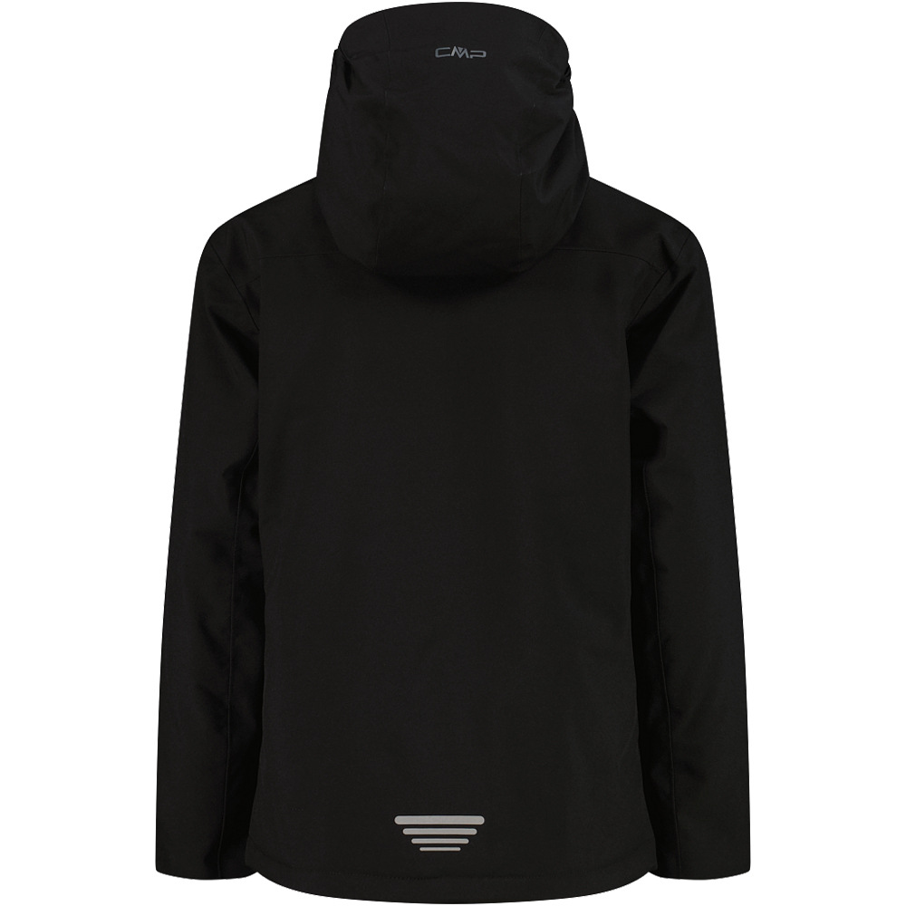 Cmp chaqueta esquí infantil KID JACKET FIX HOOD vista trasera