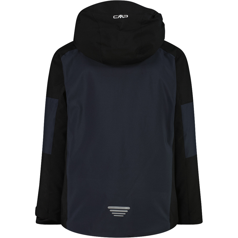Cmp chaqueta esquí infantil KID JACKET FIX HOOD vista trasera