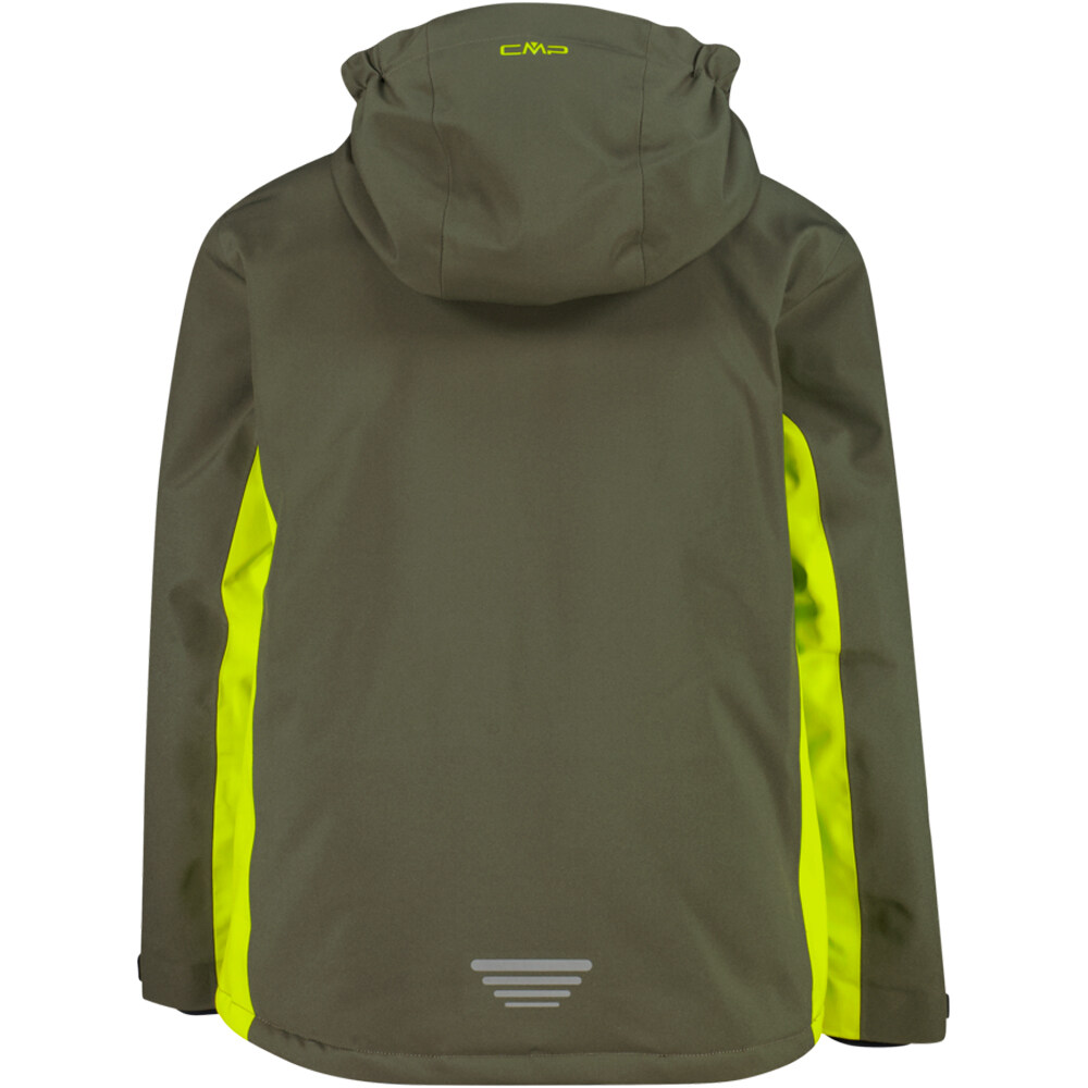Cmp chaqueta esquí infantil KID JACKET FIX HOOD vista trasera