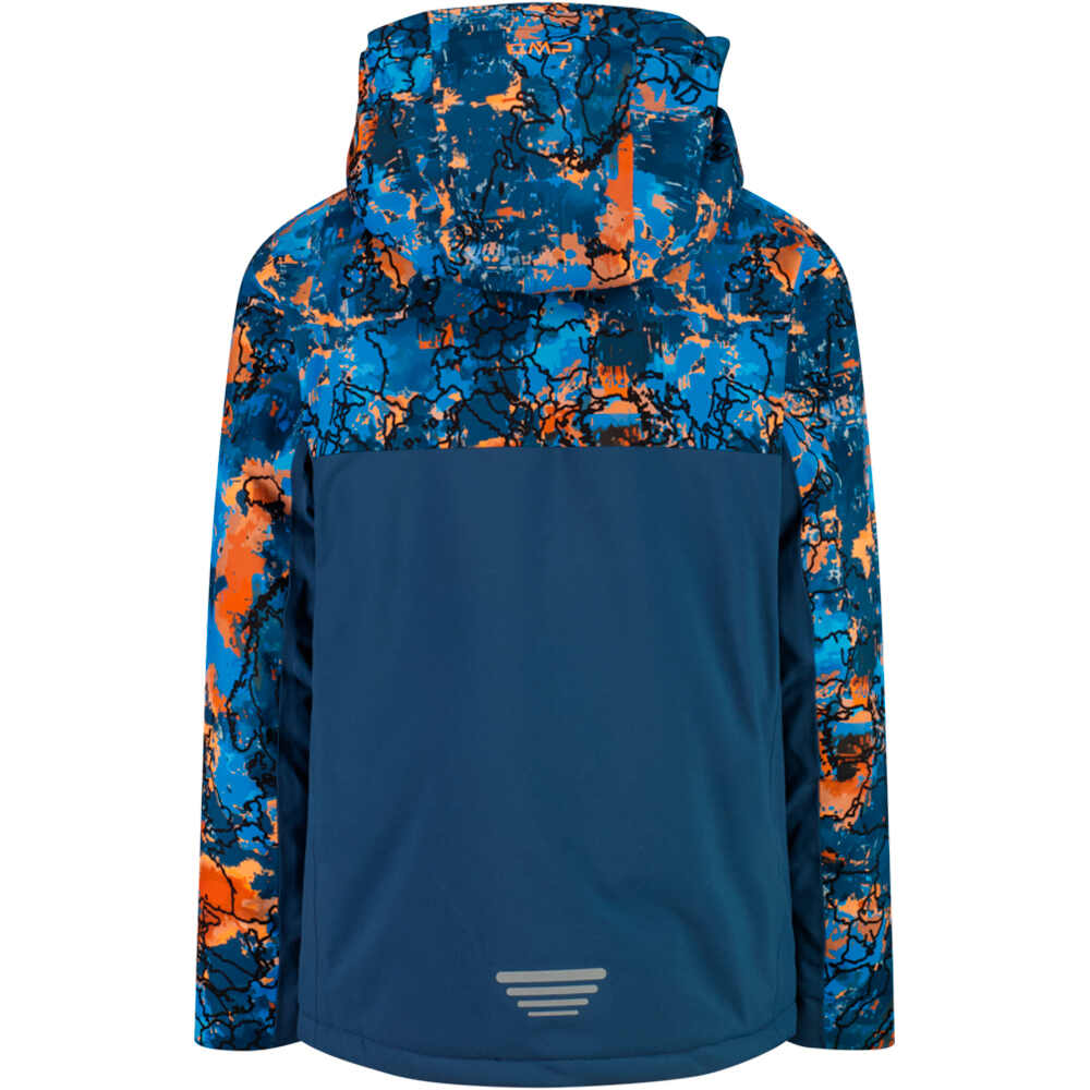Cmp chaqueta esquí infantil KID JACKET FIX HOOD vista trasera