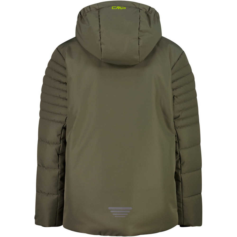 Cmp chaqueta esquí infantil KID JACKET FIX HOOD vista trasera