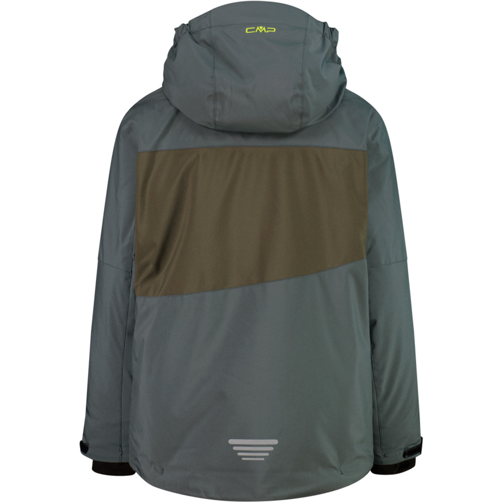 Cmp chaqueta esquí infantil KID JACKET FIX HOOD vista trasera
