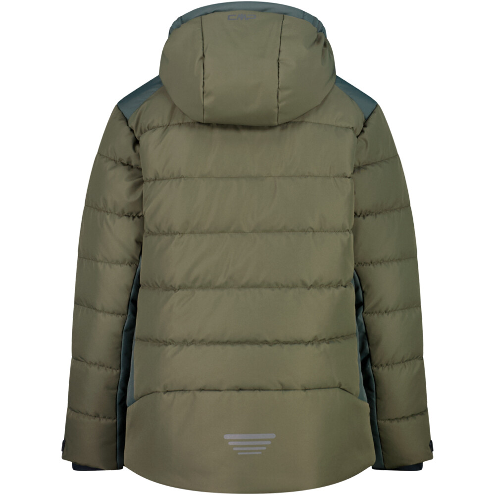 Cmp chaqueta esquí infantil KID JACKET FIX HOOD vista trasera