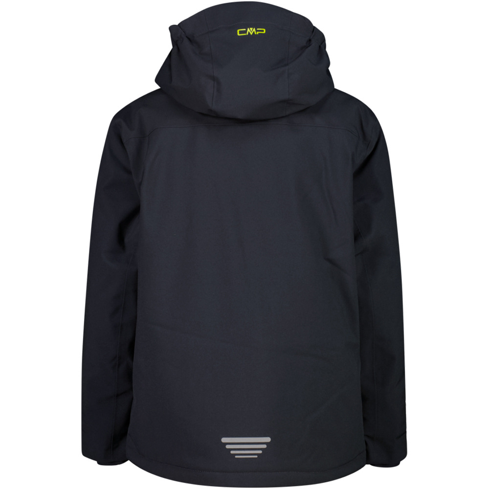Cmp chaqueta esquí infantil KID JACKET FIX HOOD vista trasera