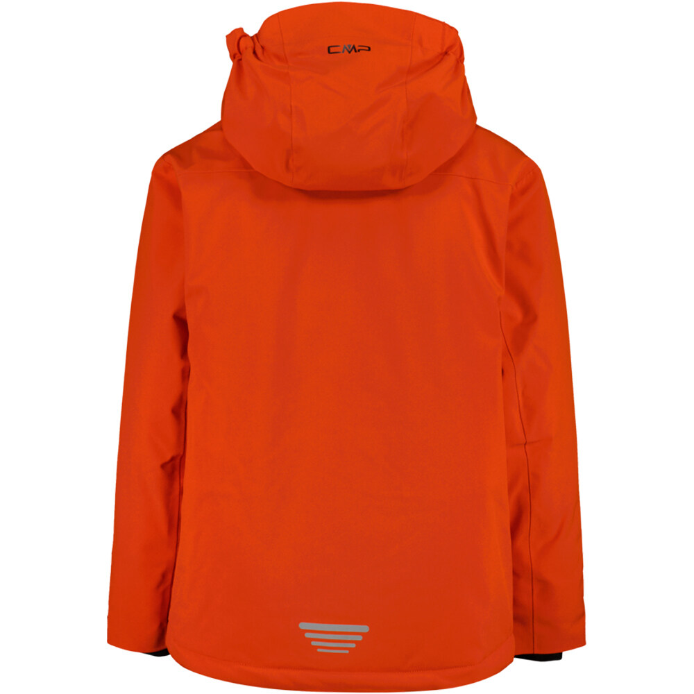 Cmp chaqueta esquí infantil KID JACKET FIX HOOD vista trasera