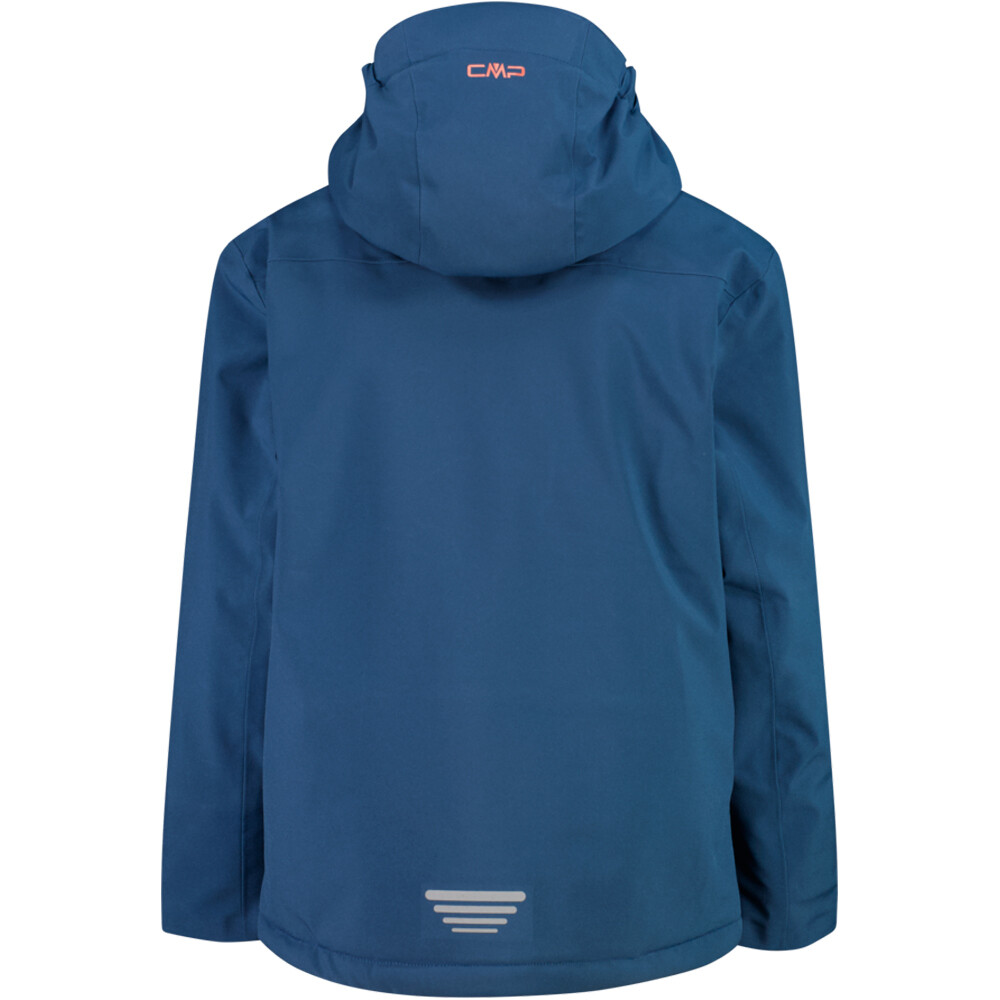 Cmp chaqueta esquí infantil KID JACKET FIX HOOD vista trasera